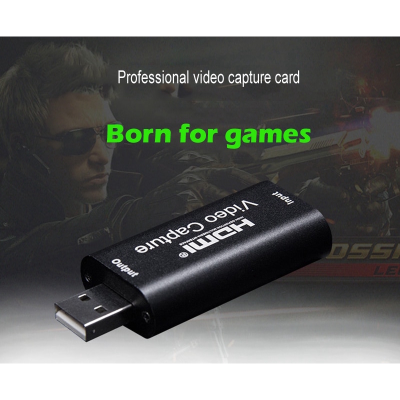 Card Ghi Hình Video Mini USB 2.0 HDMI Chuyên Dụng Dùng Khi Chơi Game Điện Thoại/Máy Tính Bàn/Live Stream