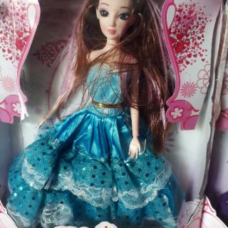 Búp bê khớp mắt  ngọc tóc dài