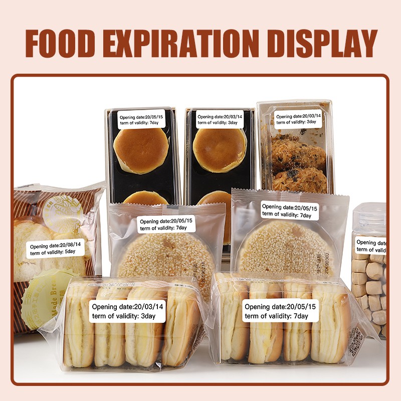 Cuộn miếng dán nhãn NIIMBOT D11 in nhiệt bằng giấy ghi giá tiền tiện lợi