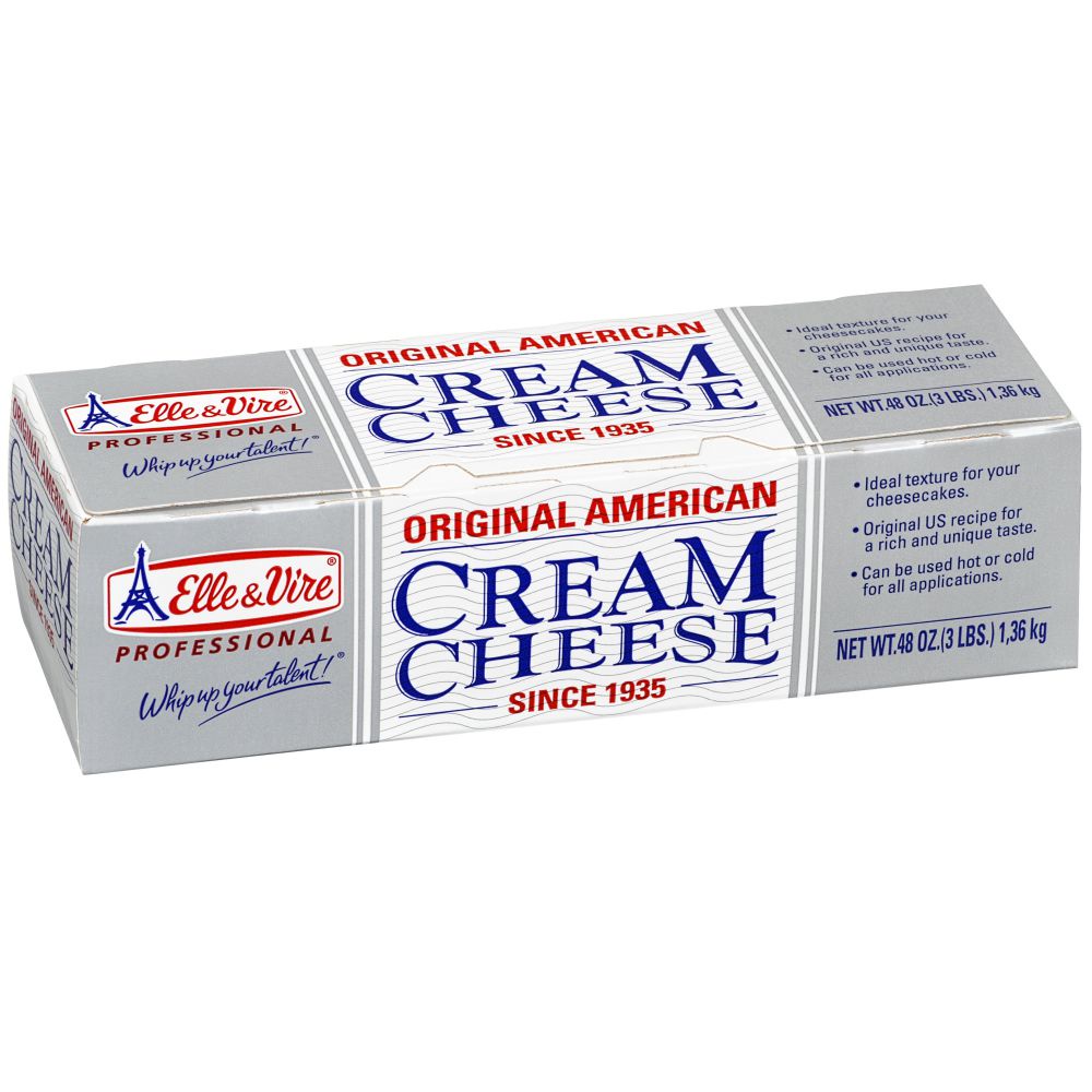 Kem cream cheese Elle Vire hộp 1.36kg
