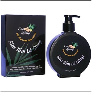 Sữa tắm lá gừng kháng khuẩn bảo vệ da 300 ml.