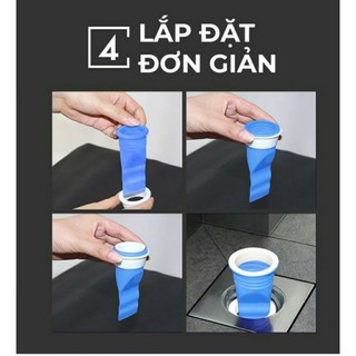 Dụng Cụ silicon Chặn Côn Trùng , Mùi Hôi Cống Thoát Nước Tiện Dụng