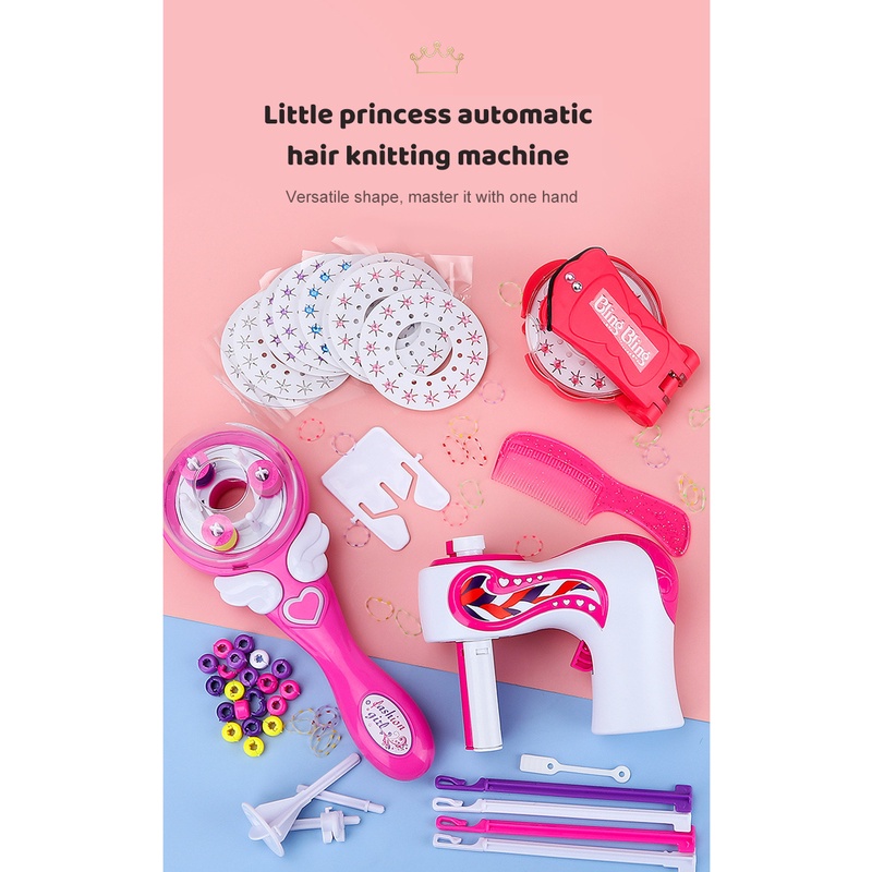 Bộ đồ chơi Zhan Qi Toys tạo kiểu tóc tiện dụng thú vị cho bé gái
