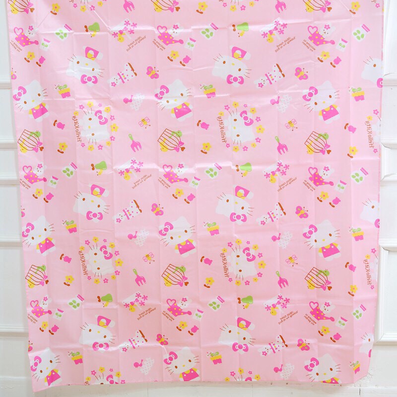 Rèm, màn cửa cho phòng tắm hoặc cửa sổ hình Hello Kitty KT024
