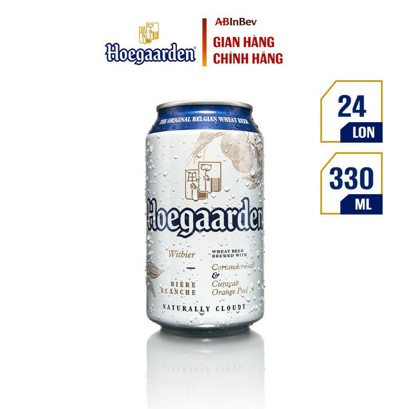 Bia Hoegaarden Rosee Lon 330Ml