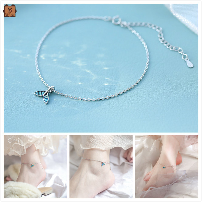 Lắc Chân Đuôi Cá Thời Trang Sang Trọng Nữ Tính