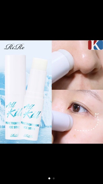 Thanh lăn se khít lỗ chân lông RIRE all kill pore tightning ice stick