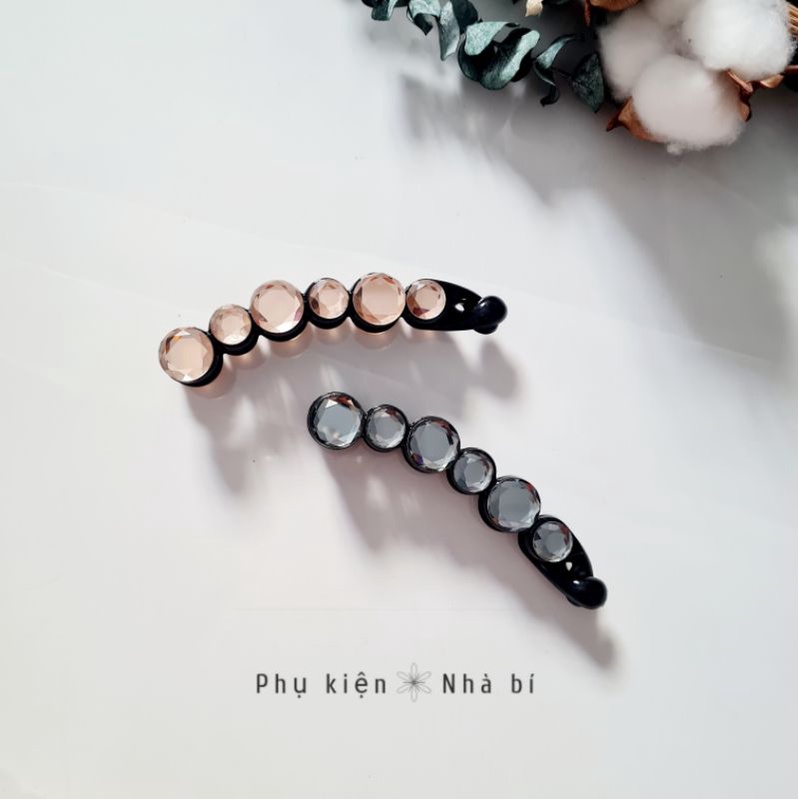Kẹp dọc đính hạt
