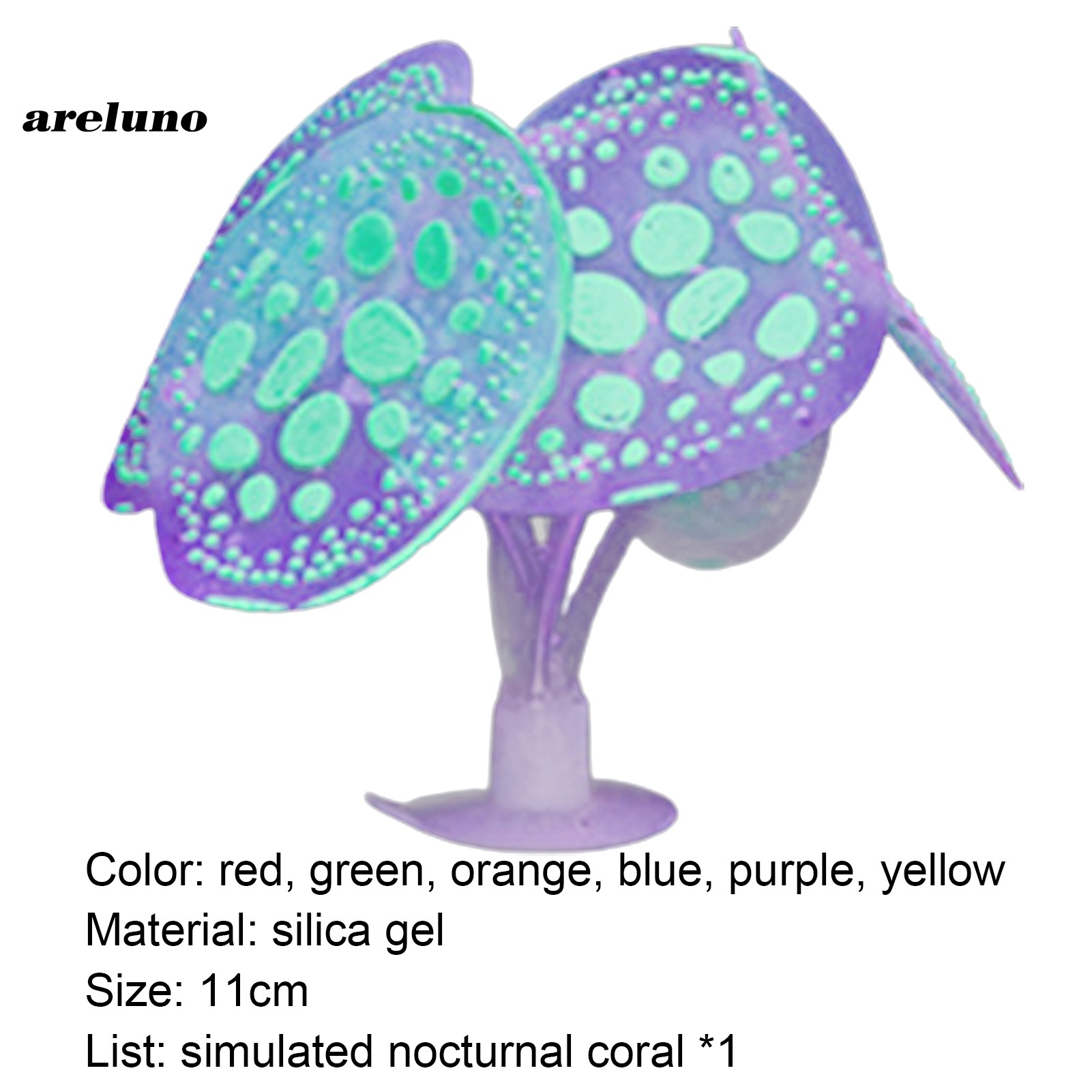 AREL Take care of the pet 6 Colors Artificial Coral Plant Creative Aquarium Coral Plant Realistic for Home
