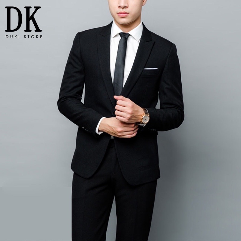 Áo Vét nam dáng trẻ vải lạnh