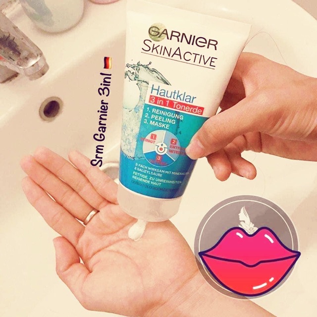 Sữa rửa mặt Garnier chuẩn auth Đức