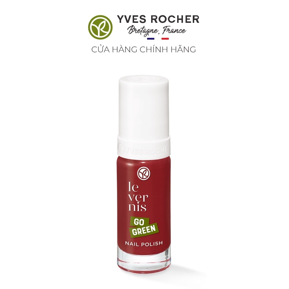 Sơn móng tay Yves Rocher GO GREEN NAIL POLISH 5ML - 08 GINGER RED