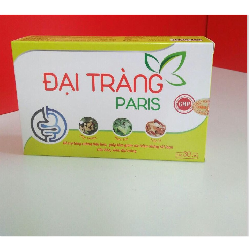 Đại tràng Paris 30 viên tăng cường sức khỏe giảm đại tràng co thắt -  giúp tiêu hóa tốt - HSD 2023- giảm viêm đại tràng | Thế Giới Skin Care
