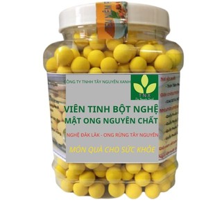 1Kg Viên Tinh Bột Nghệ Viên Mật Ong nguyên chất có chứng nhận ATVSTP, Đăk Lăk