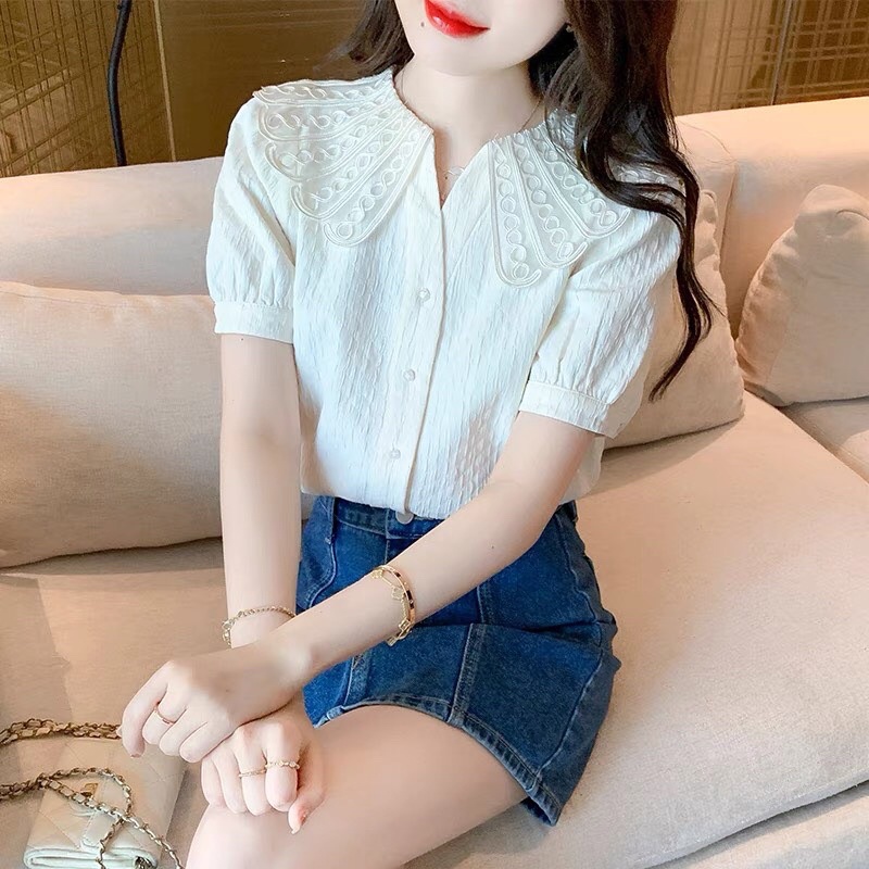 🧡🧡ÁO GÂN CỔ REN SẴN HÀNG TẠI SHOP