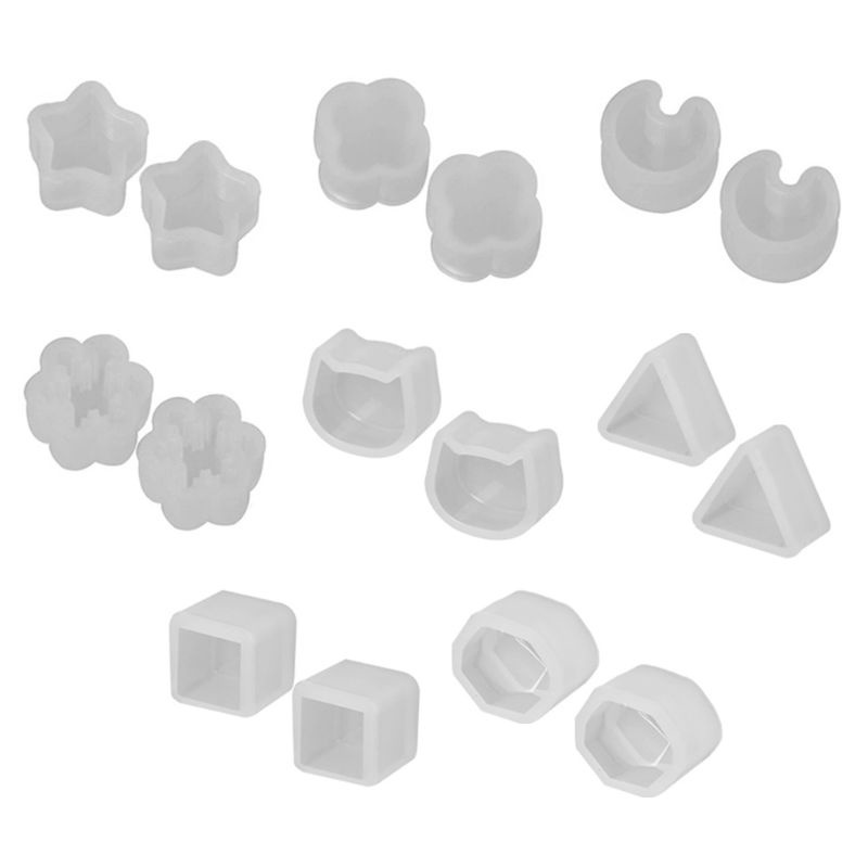 Khuôn Silicone Làm Bông Tai DIY Đa Năng Tiện Lợi Dễ Sử Dụng