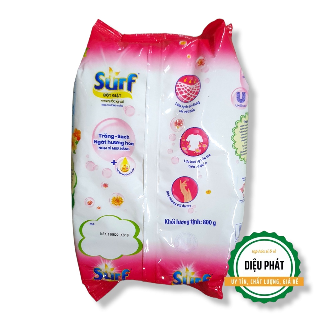 ⚡️ Bột Giặt Surf Ngát Hương Xuân 800g