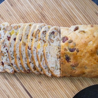 Bánh Biscotti Nguyên Cám Ăn Kiêng Mix 5 Vị - Vani, Vani Cam, Chocolate, Matcha, Cafe Dừa