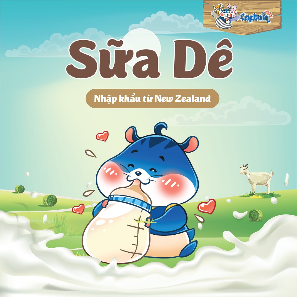 Sữa dê nhập khẩu New Zealand cho thú cưng