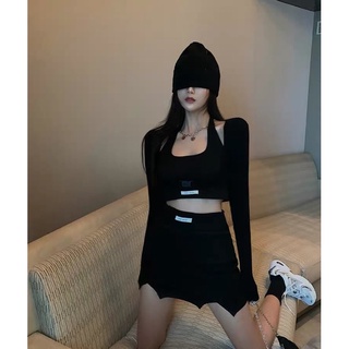 Set áo vay thể thao 3 món Ulzzang