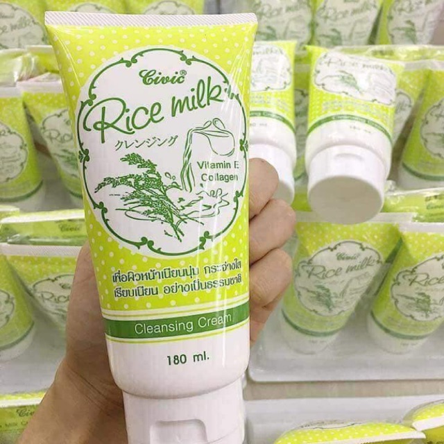 Sữa rửa mặt gạo combo 2
