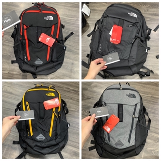 Balo laptop 15.6 inch the north face surge new - black/yellow - balo thời trang nam nữ