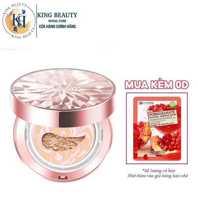 Phấn Nền Lạnh Che Khuyết Điểm, Chống Nắng Hoàn Hảo AGE20’s Essence Cover Pact Original SPF 50+/PA+++ 12.5g ( Màu hồng )