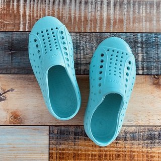 Giày Native xuất dư màu Xanh biển nhựa EVA chính hảng