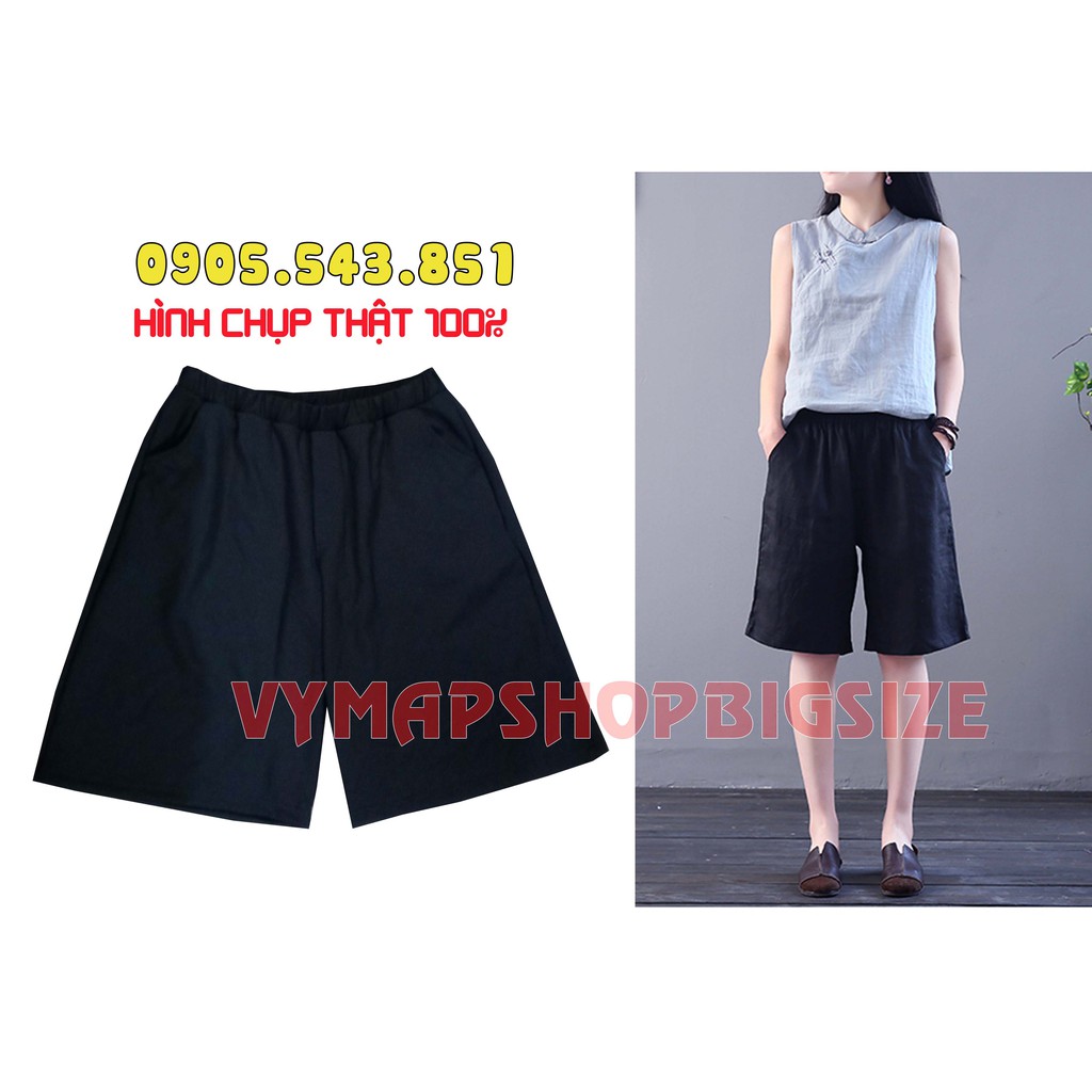 🔴quần ngố UNISEX ống rộng cao cấp bigsize 70-100kg🔴 | WebRaoVat - webraovat.net.vn