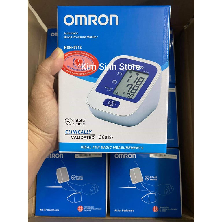 Máy Đo Huyết Áp Bắp Tay Omron - HEM-8712