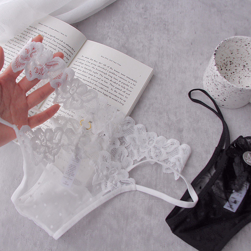 Bộ 4 quần lót nữ sexy, quần lót ren hoa cao cấp quyến rũ sẽy | iBra's store iBra