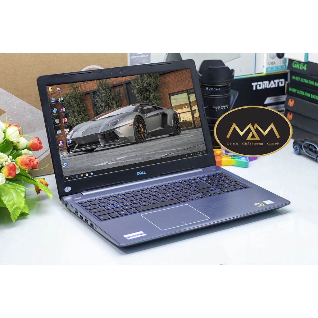 Laptop Dell Gaming G3 3579/ i7 8750H/ 8G - 16G/ SSD128+1T/ Vga GT1050Ti 4G / Full HD/ LED Xanh/ Chuyên Game