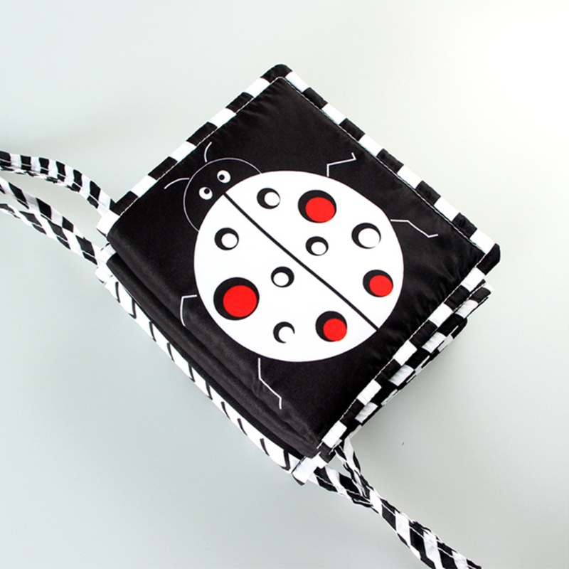 Sách Vải Treo Cũi Em Bé Mềm Thân Thiện Với Da Có Thể Giặt Được