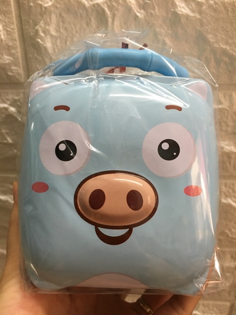 Hộp Sắt Tiết Kiệm S-235: Hình Lợn 🐷/Heo- Có 2 Màu