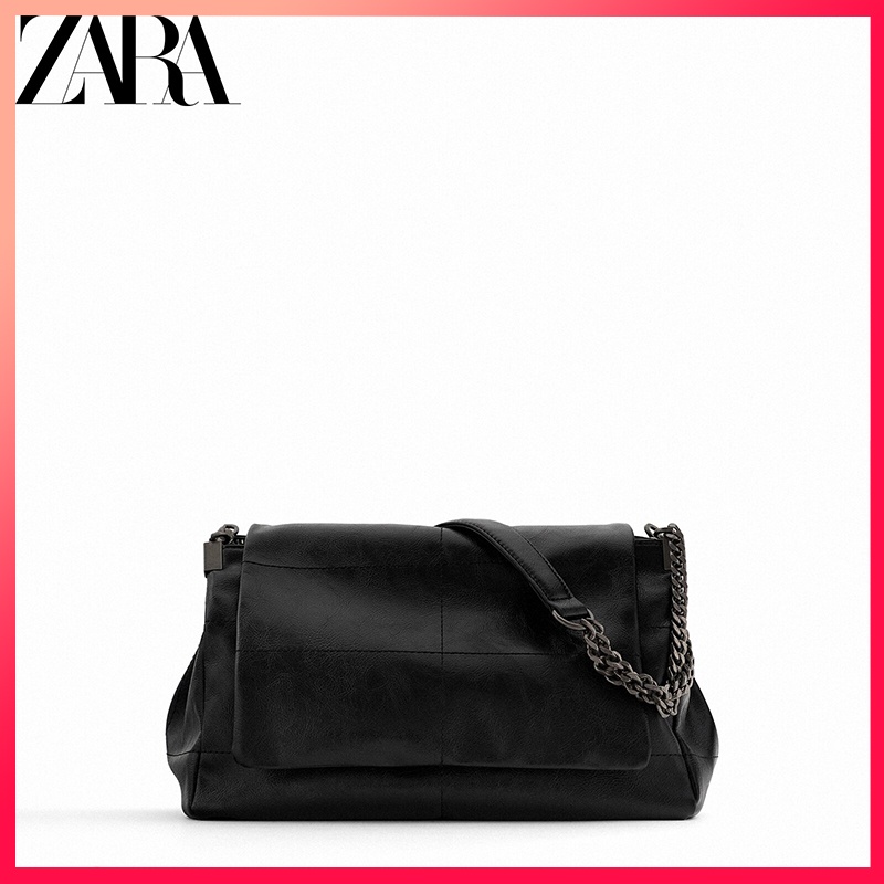 Zara Túi Xách Đeo Vai Sức Chứa Lớn Thời Trang Xuân Hè Dễ Phối Đồ Cho Nữ