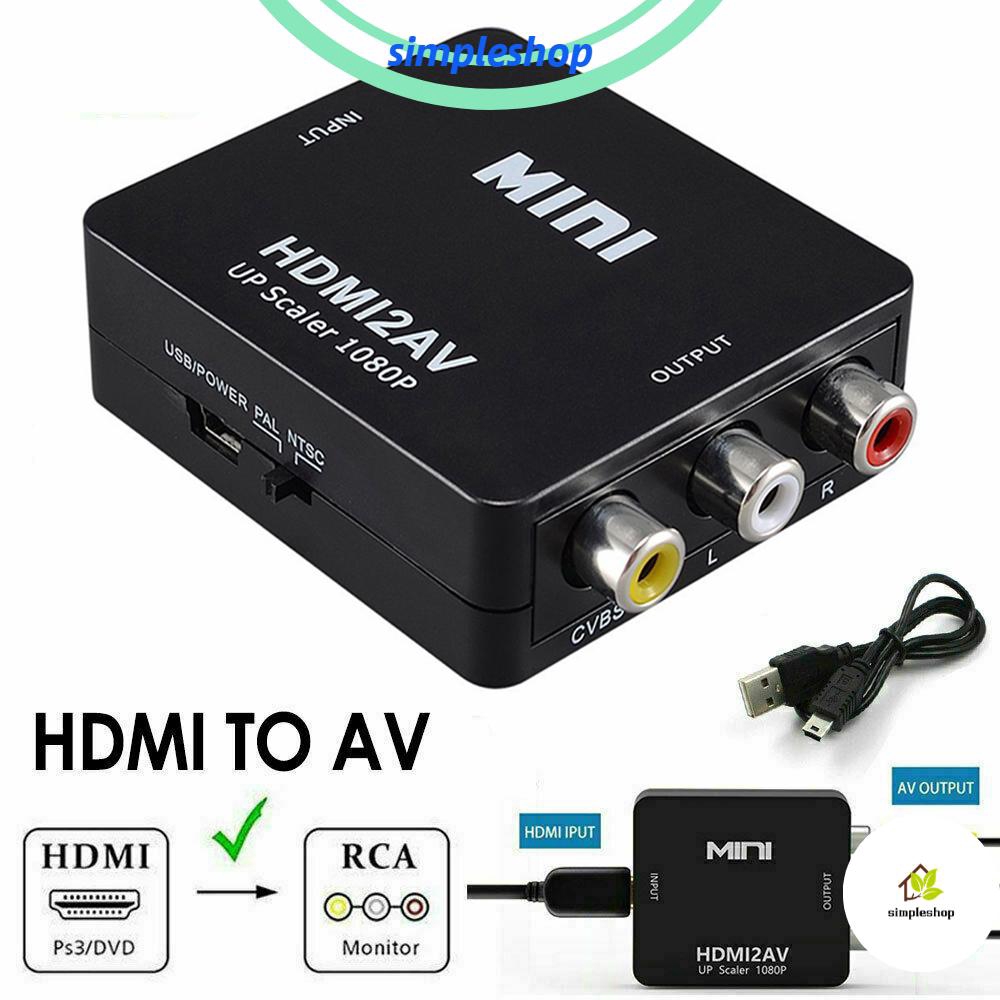 Cáp Chuyển Đổi Hdmi Sang Rca Av