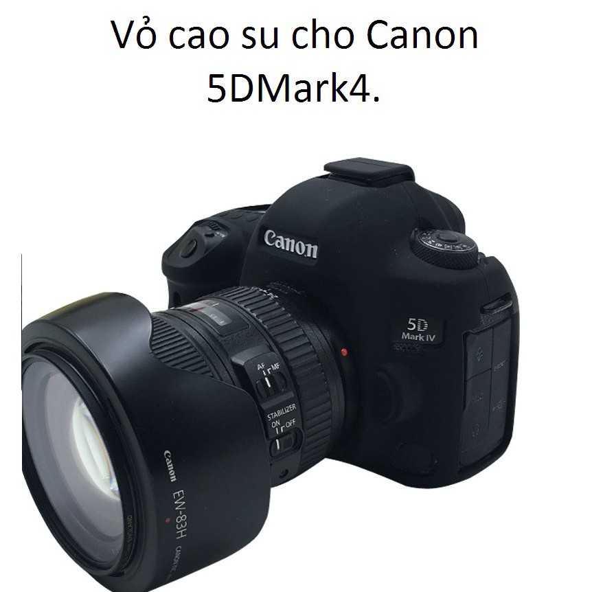 [Mã ELHACE giảm 4% đơn 300K] Vỏ cao su cho máy Canon 5DMark4.