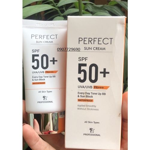 KEM CHỐNG NẮNG EMBISU PROFESSIONAL PERFECT SUN CREAM