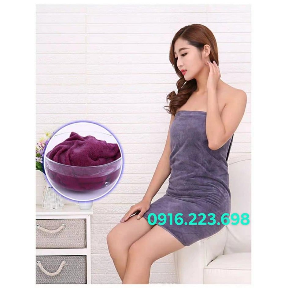 khăn tắm spa, khăn tắm gia đình [xả kho, cam kết chất đẹp], chất microfiber mềm mịn, kích thước 70x140