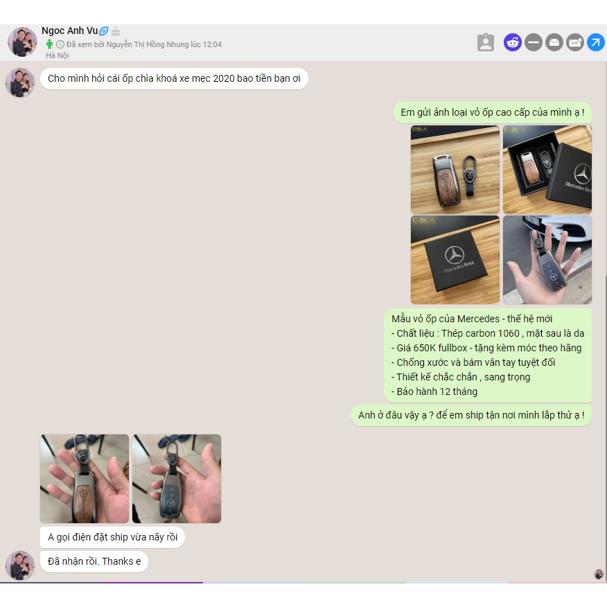 Vỏ ốp chìa khoá xe hơi, Bọc chìa ô tô Mercedes Benz, Mẹc C, E, S, GLC, GLE, GLS M01-A1 dolashop