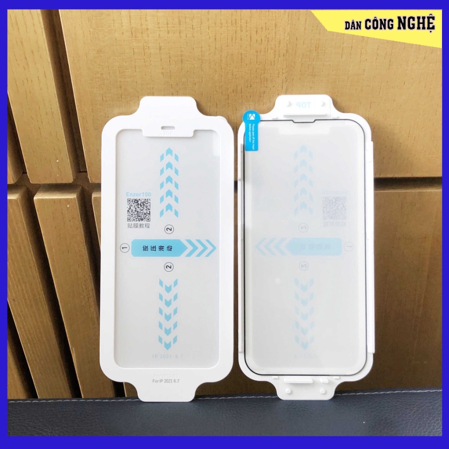 Kính cường lực phủ nano ip 13 siêu mượt hỗ trợ dán cao cấp