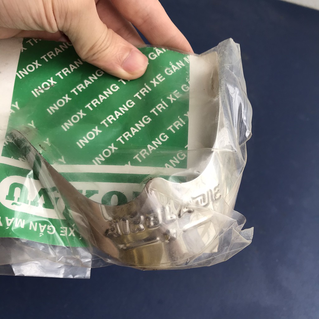 Inox bảo vệ đuôi | Chụp mỏ đuôi dè sau xe AirBlade | Air Blade các đời 2011-2013-2016-2020