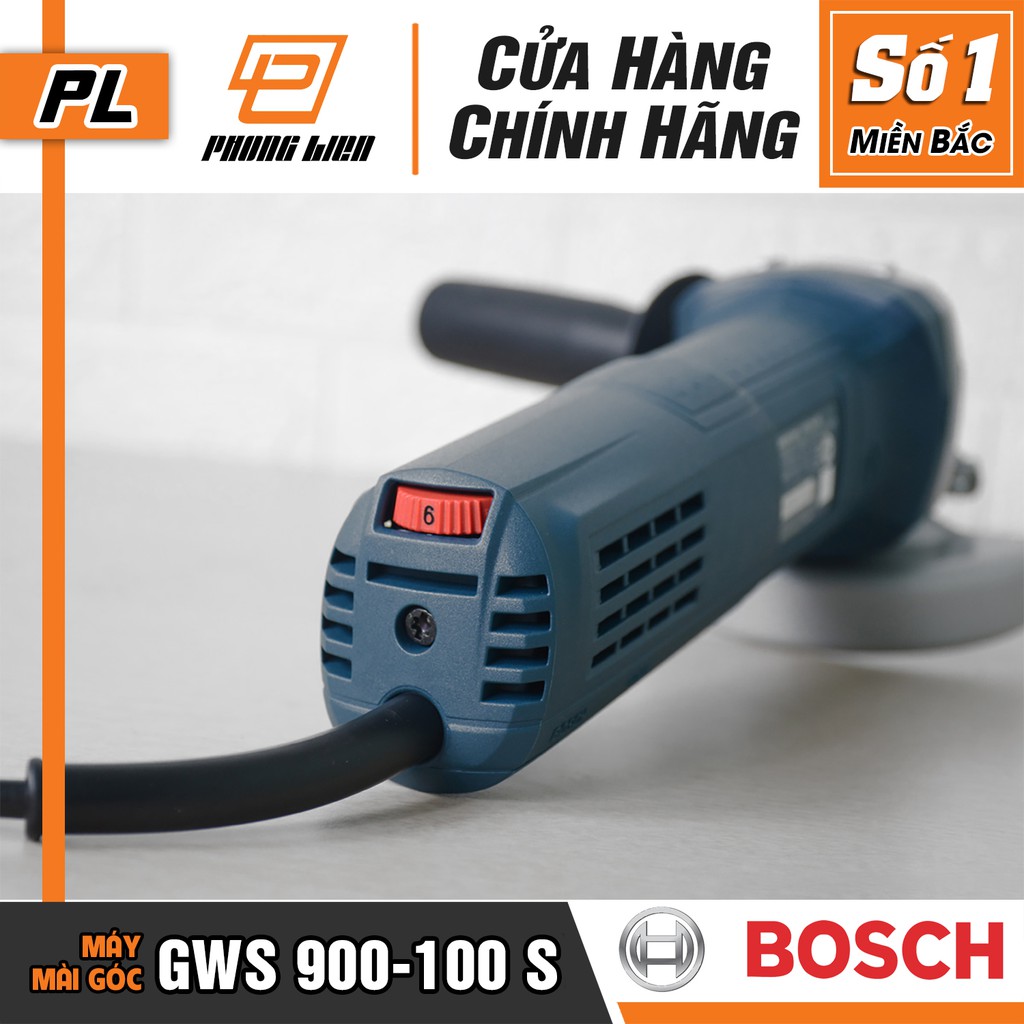 Máy Mài Góc Bosch GWS 900-100 S (100MM-900W) - Có Điều Tốc - Hàng Chính Hãng