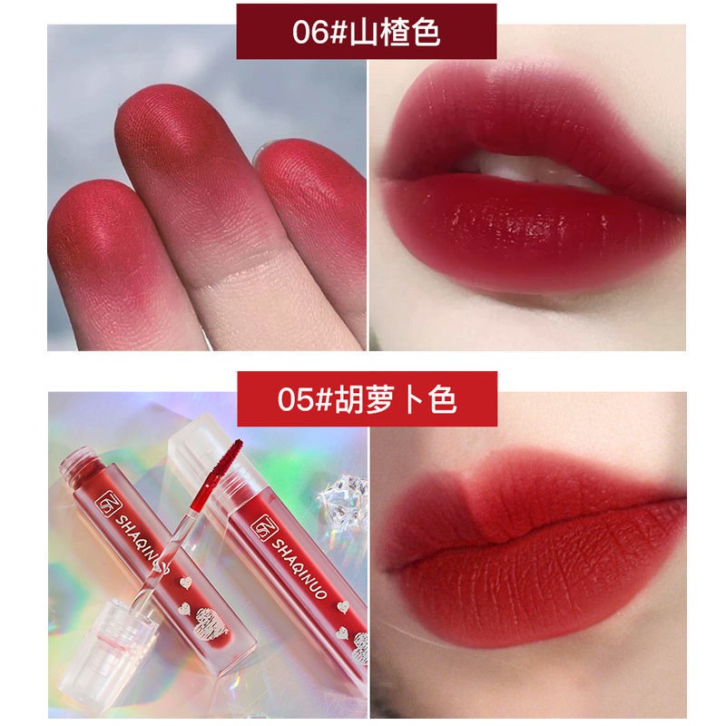 (hàng Mới Về) Son Kem Lì Thiết Kế Vỏ Son Hình Khối Lập Phương Màu Sắc Thời Trang | BigBuy360 - bigbuy360.vn