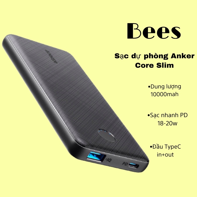 Sạc dự phòng Anker Core Slim A1231