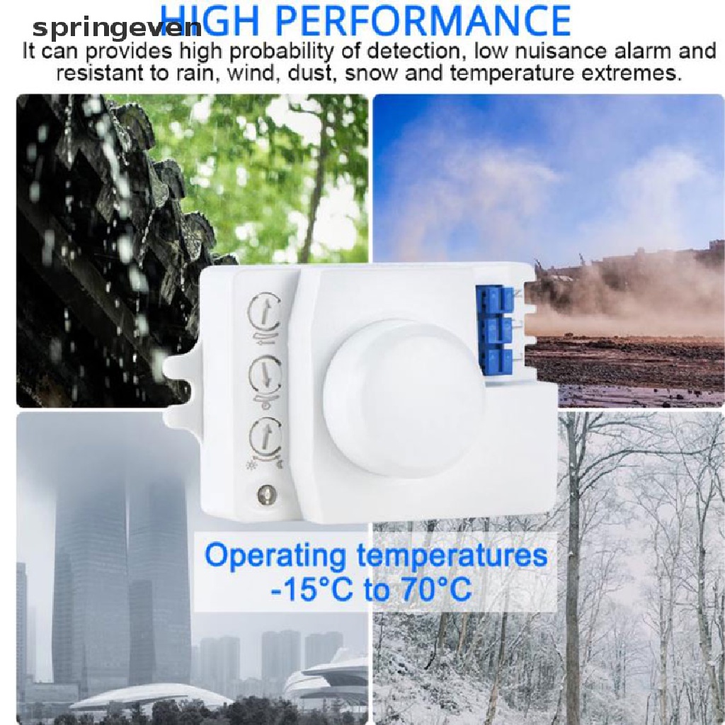 Cảm biến vi sóng 5.8ghz HF 220V LED 360 độ chất lượng cao