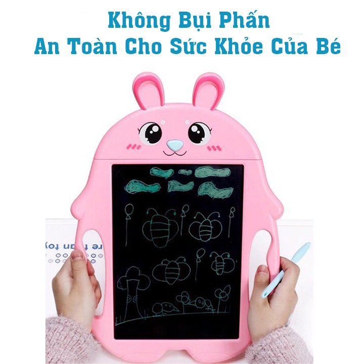 BẢNG TỰ XÓA ĐIỆN TỬ THÔNG MINH LCD 9INCH HÌNH THÚ DỄ THƯƠNG CHO BÉ TẬP VẼ VIẾT