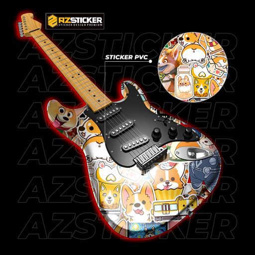 Sticker Corgi - Hình Dán Chó Corgi Cute Chống Nước | STK53 | Sticker Dán Nón Bảo Hiểm Laptop Điện Thoại Vali Bình Nước