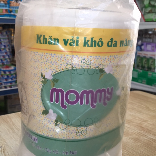 Giấy khô cuộn Mommy 300 tờ loại to