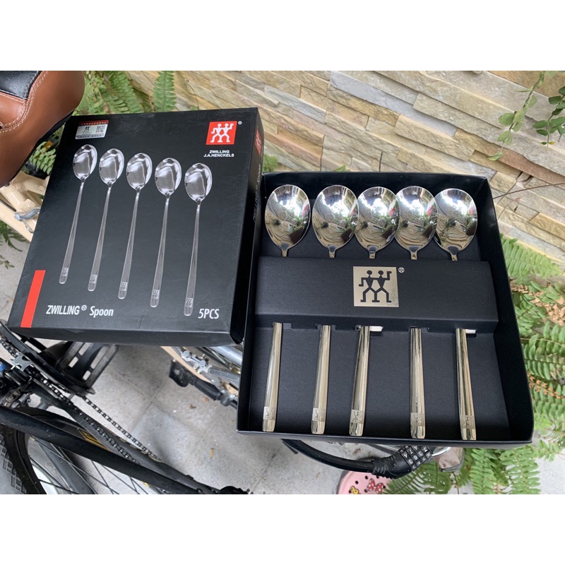 Set 5 thìa inox Đức (hàng xuất còn dư)